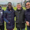 NovaRomentin-Sanremese, Clarence Seedorf spettatore d'eccezione
