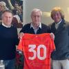 Pistoiese, l'incontro con Marcello Lippi prima della Viareggio Cup