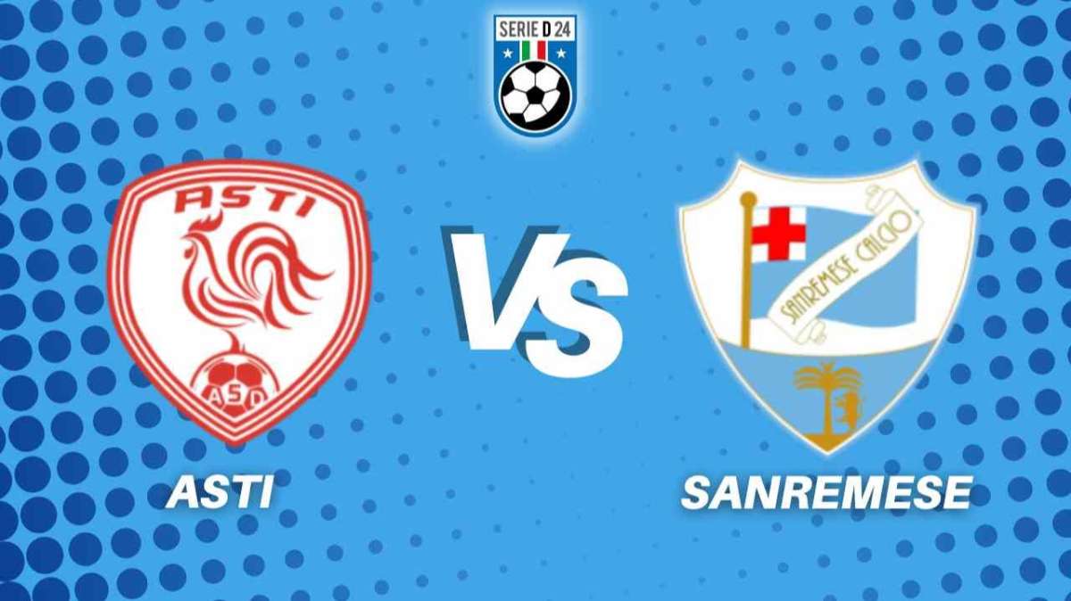 Asti-Sanremese 1-0, cronaca e tabellino della partita