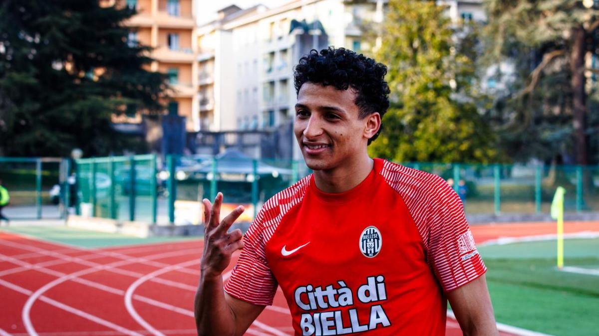 Biellese, Jabir Naamad: "Capocannoniere? Fare la differenza è un sogno, voglio creare qualcosa di bello per la squadra della mia città"