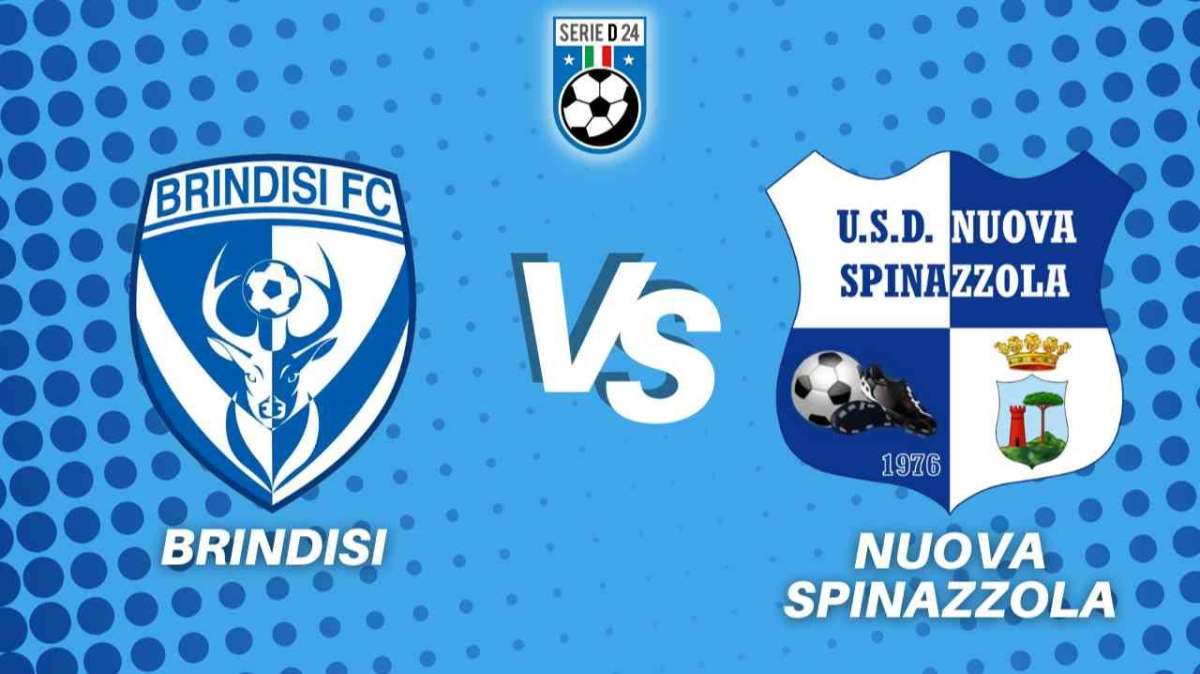 Brindisi-Nuova Spinazzola 2-0, il tabellino della partita