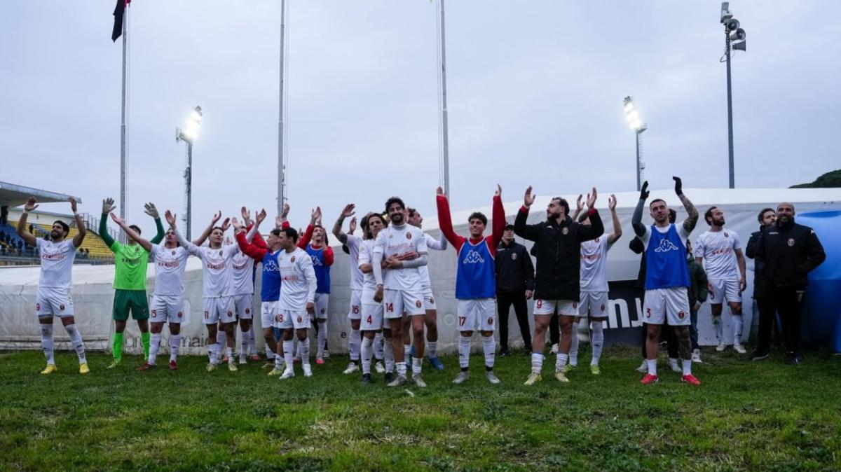 L'esultanza del Lanciano