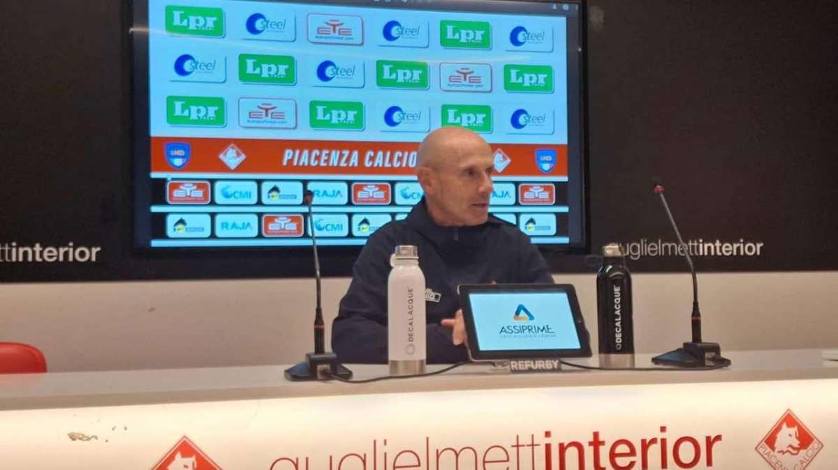 Piacenza, Franzini: "Dobbiamo trovare la giusta continuità. Correggese finta neopromossa"