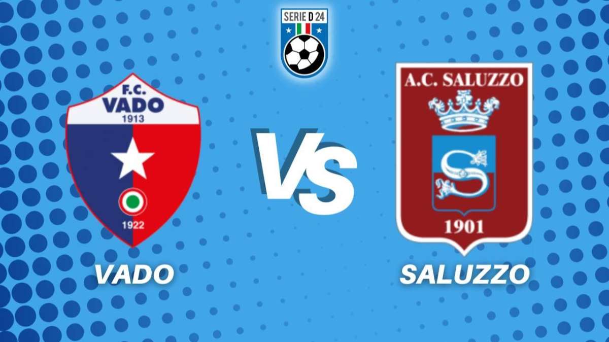 Vado-Saluzzo 5-0, il tabellino della partita