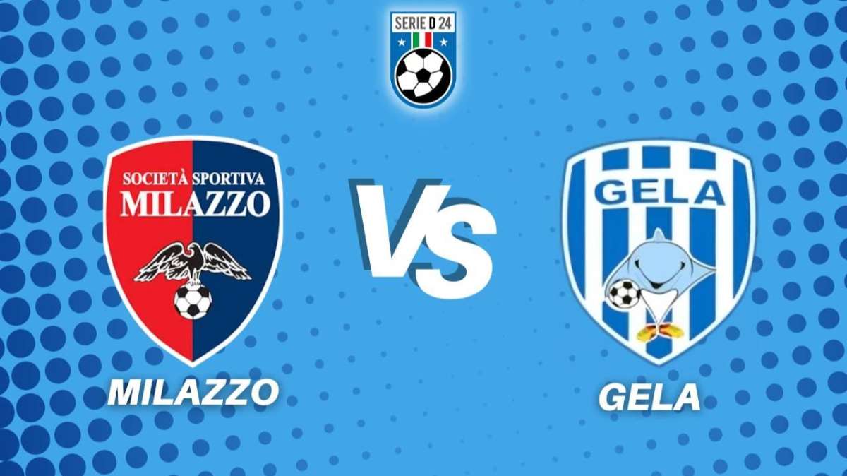 Milazzo-Gela 1-0, la diretta della partita