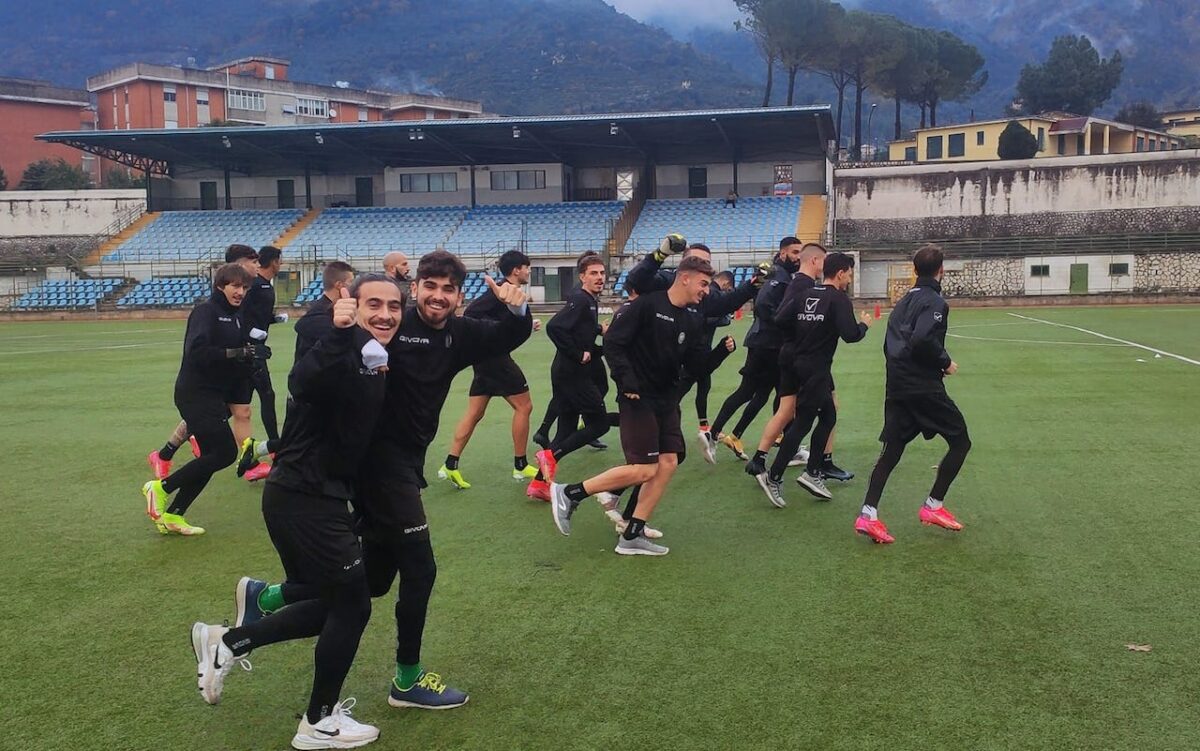 Matese squadra allenamento