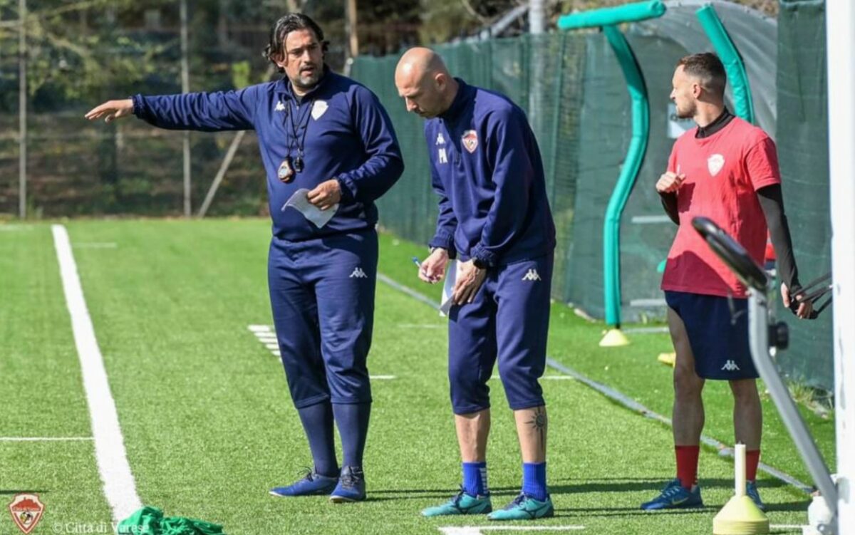 allenamento Varese Gianluca Porro