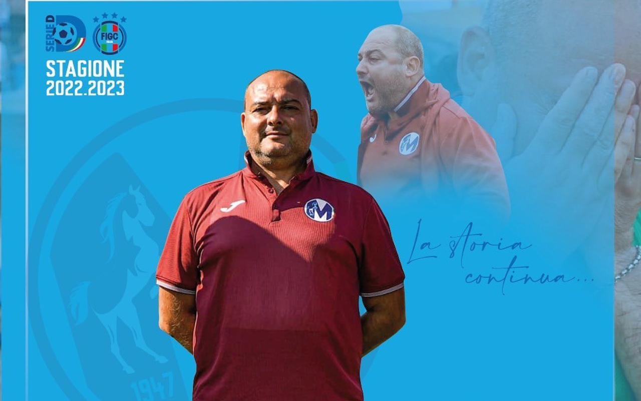 Martina, Massimo Pizzulli confermato come allenatore SerieD24