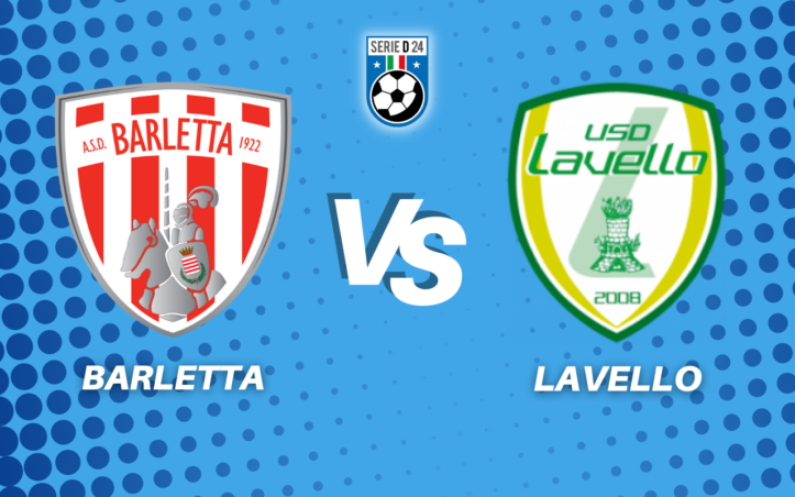 barletta-lavello diretta tabellino