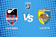 catania licata diretta tabellino