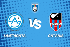 sant'agata catania diretta tabellino
