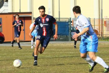Il gol di Gabriel Martinelli della Virtus Ciserano Bergamo al Torneo di Viareggio