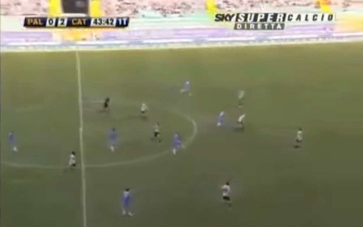 Catania gol Palermo
