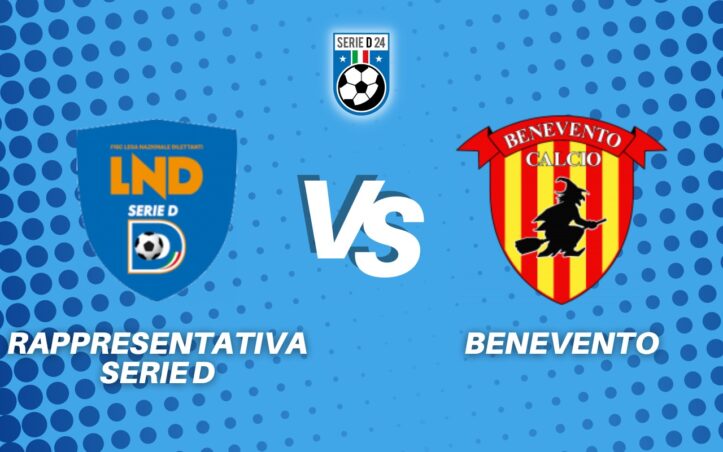 rappresentativa Serie D benevento diretta tabellino