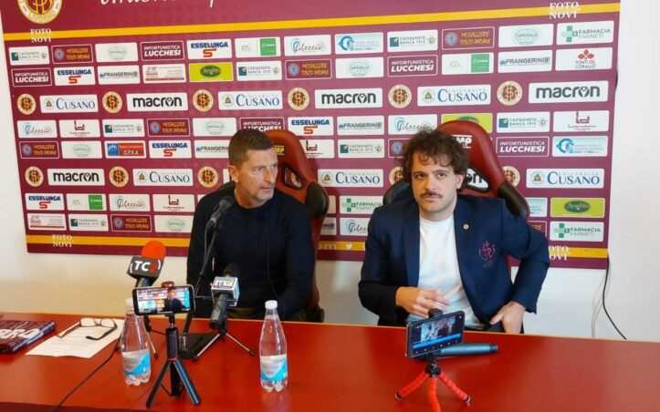 Livorno, Toccafondi: “Non lascerò debiti, di Esciua posso parlare solo bene” Livorno conferenza Esciua