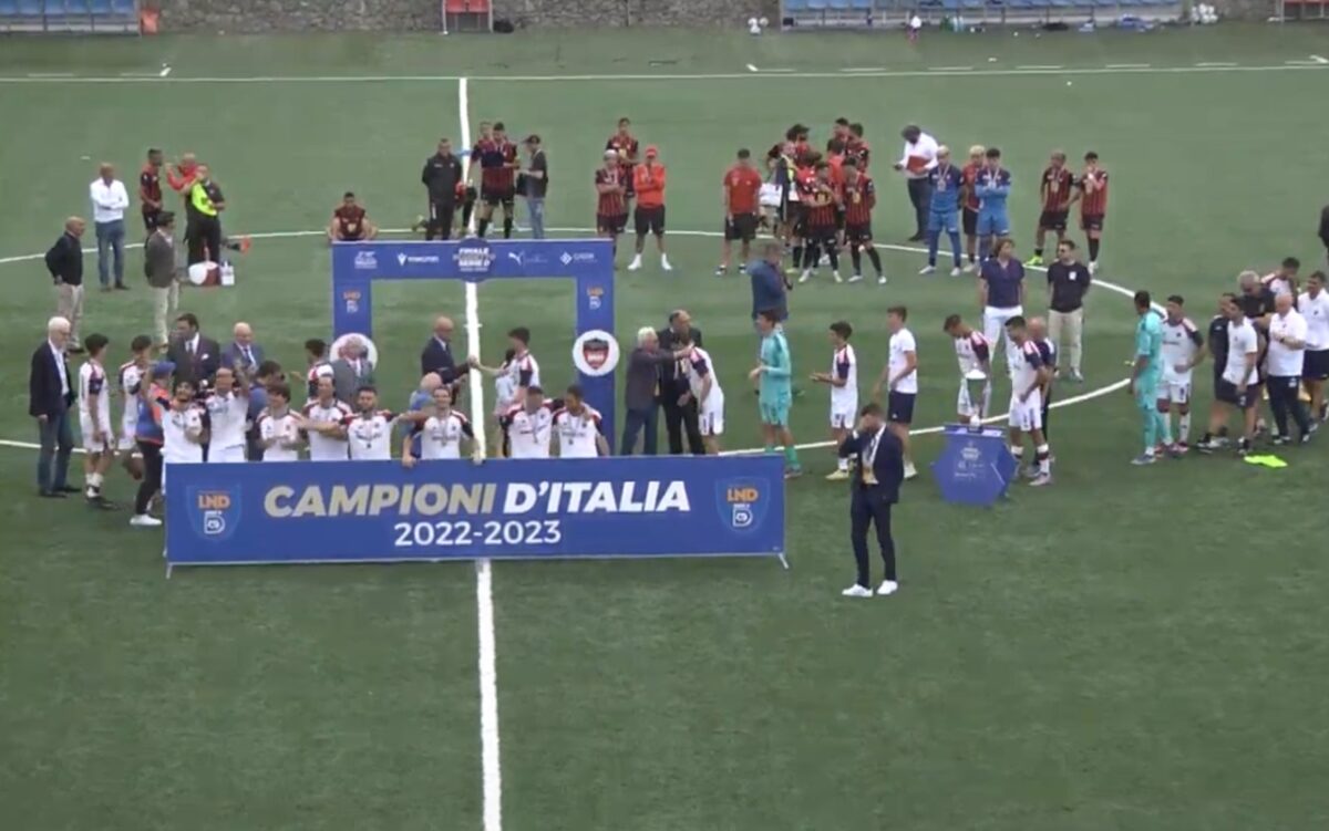 Sestri Levante Campione Italia 