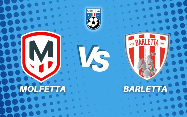 molfetta barletta diretta oggi