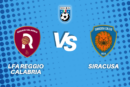 nuova reggina siracusa diretta tabellino