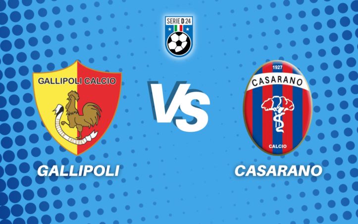 Gallipoli Casarano diretta