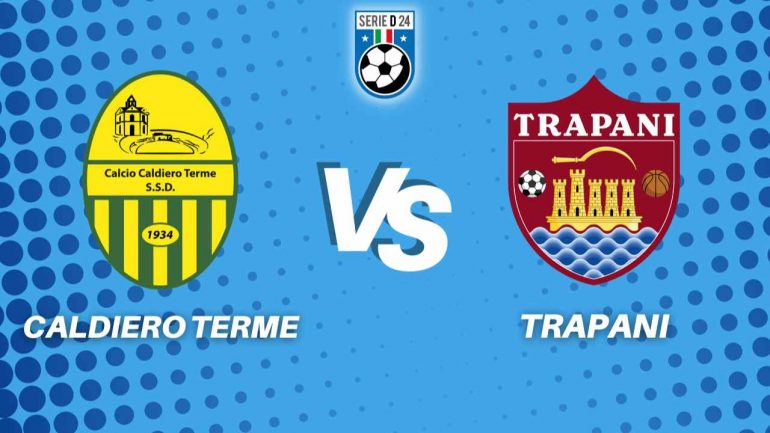 Caldiero Terme-Trapani, la diretta della partita