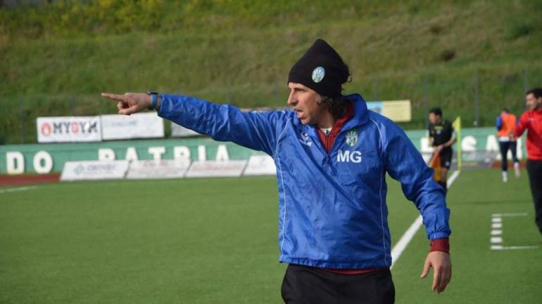 Marco Giuliodori, allenatore del Castelfidardo. Credit. Facebook Castelfidardo