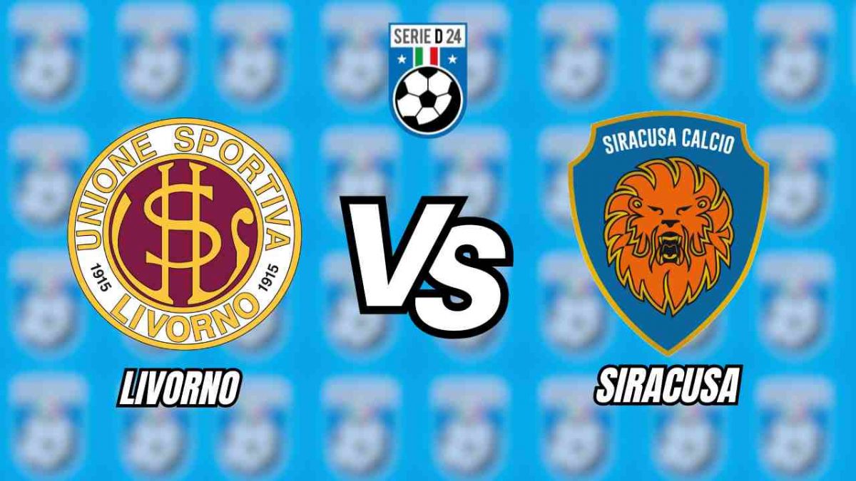 Livorno Siracusa diretta
