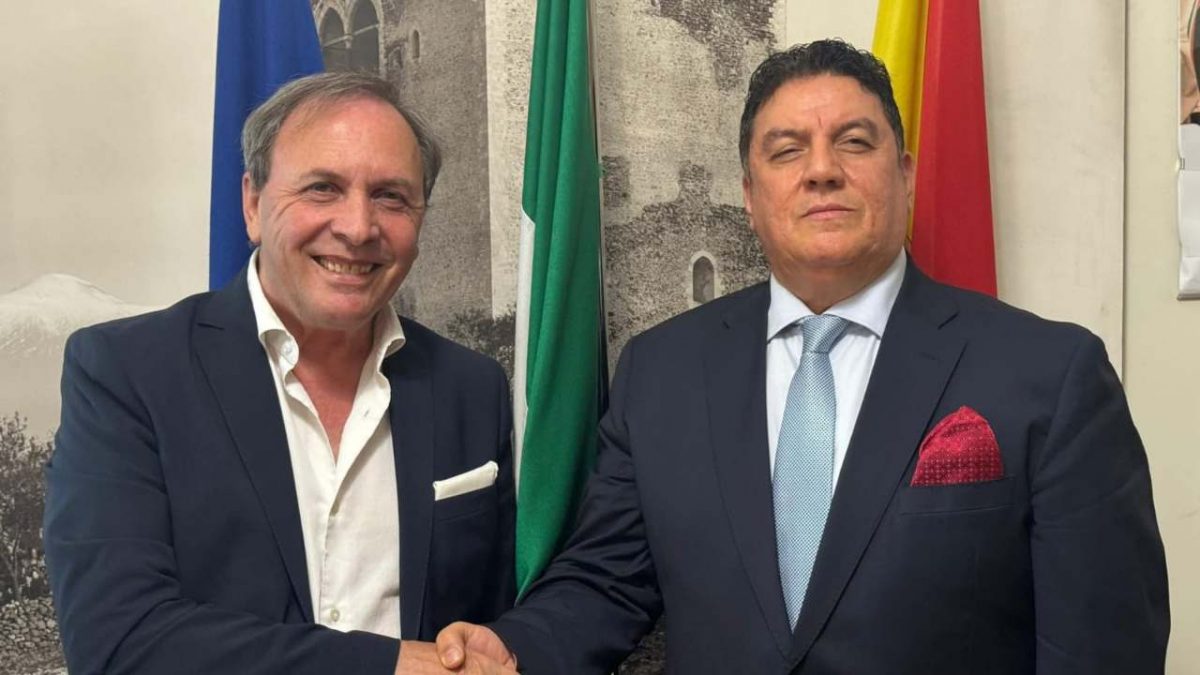 Yahya Kirdi e il sindaco Naso