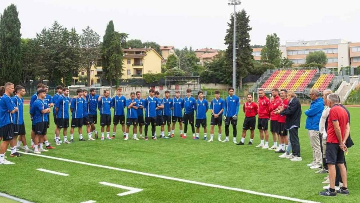 Recanatese, raduno pre-campionato. Credit: U.S. Recanatese