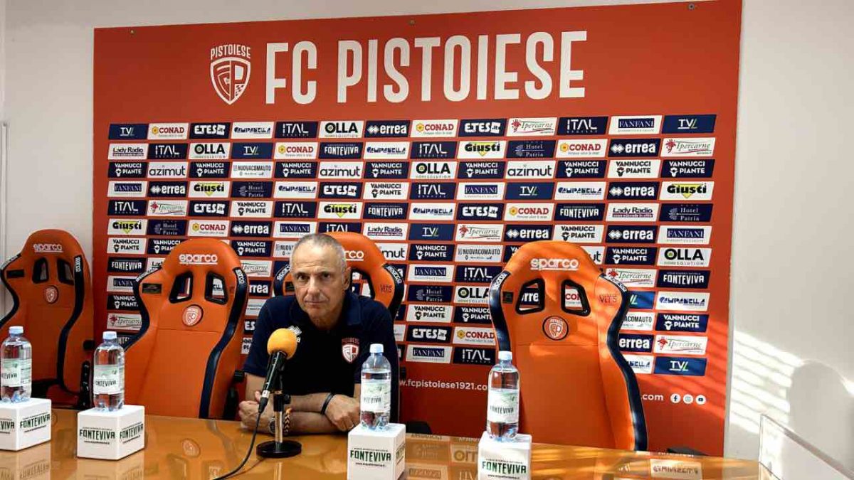 Antonio Andreucci in conferenza stampa