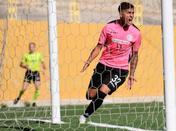 Gonzalo Bustos, attaccante del Palermo (Athletic Palermo)