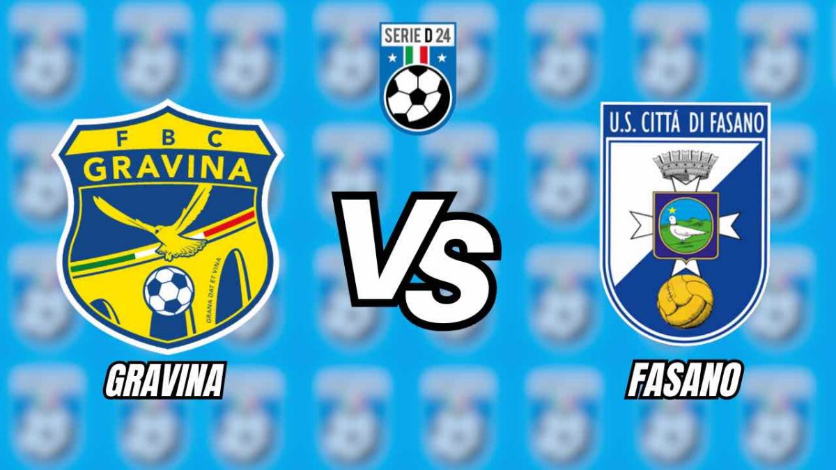gravina fasano diretta