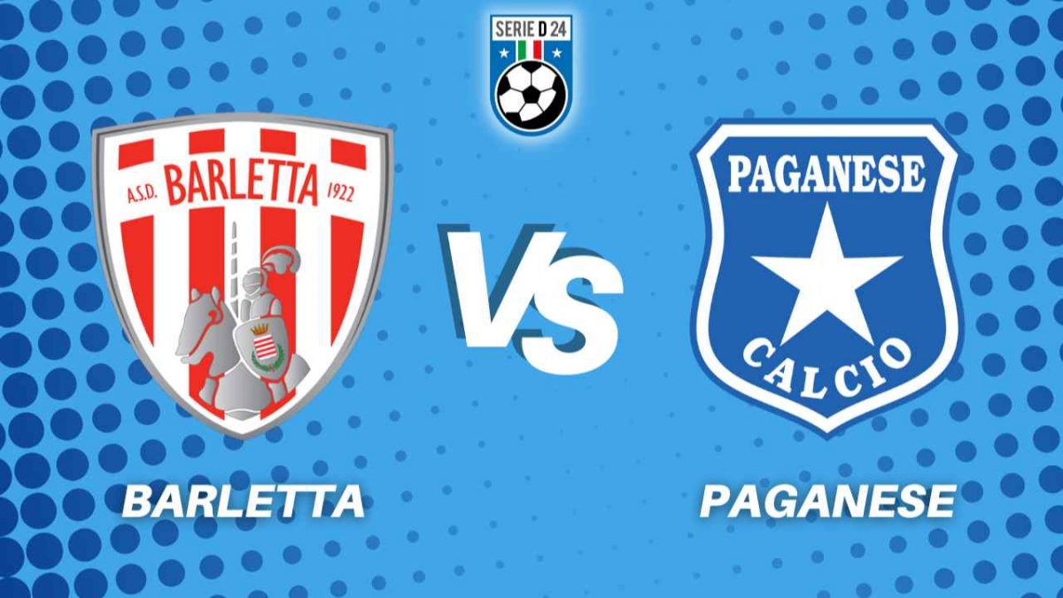 Barletta Paganese diretta