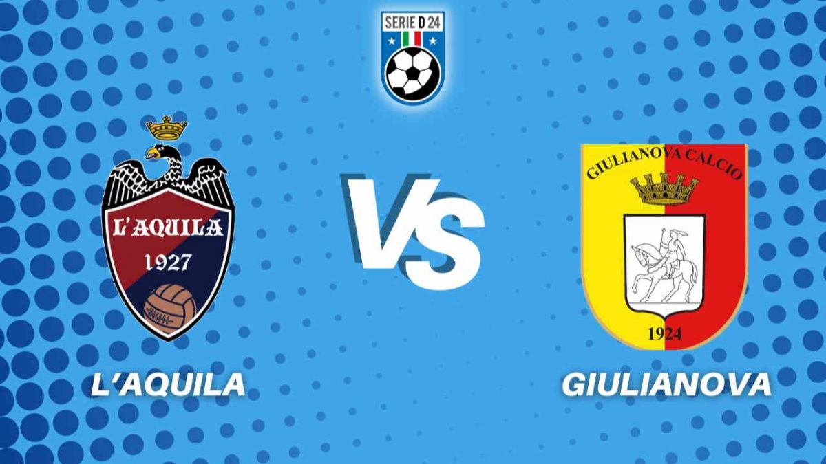 L'AQUILA GIULIANOVA DIRETTA