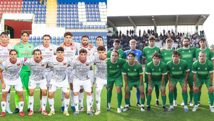 Recanatese-Castelfidardo, credit: U.S. Recanatese, Castelfidardo Calcio / www.seried24.com