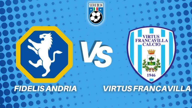 Fidelis Andria Virtus Francavilla diretta