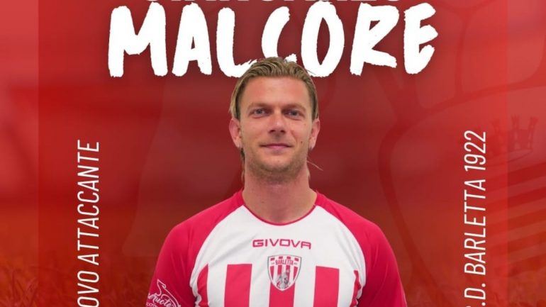 Malcore Barletta-ufficialità in evidenza