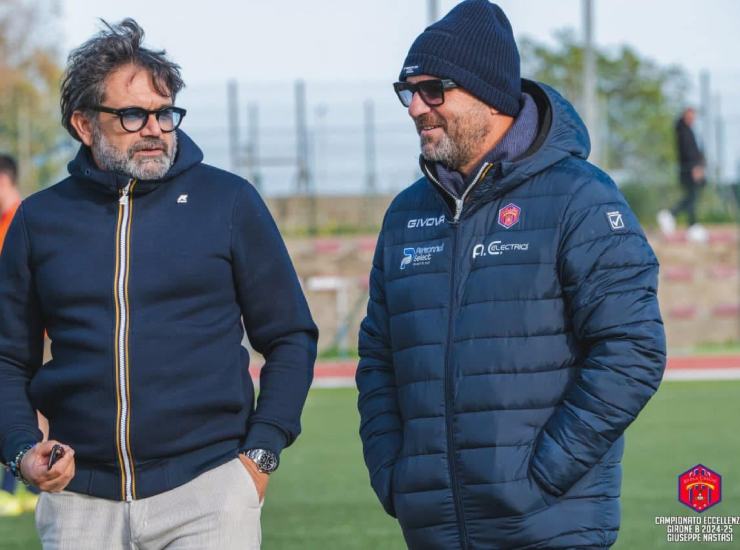 Cammarata con il Presidente Vincenzo Coffa