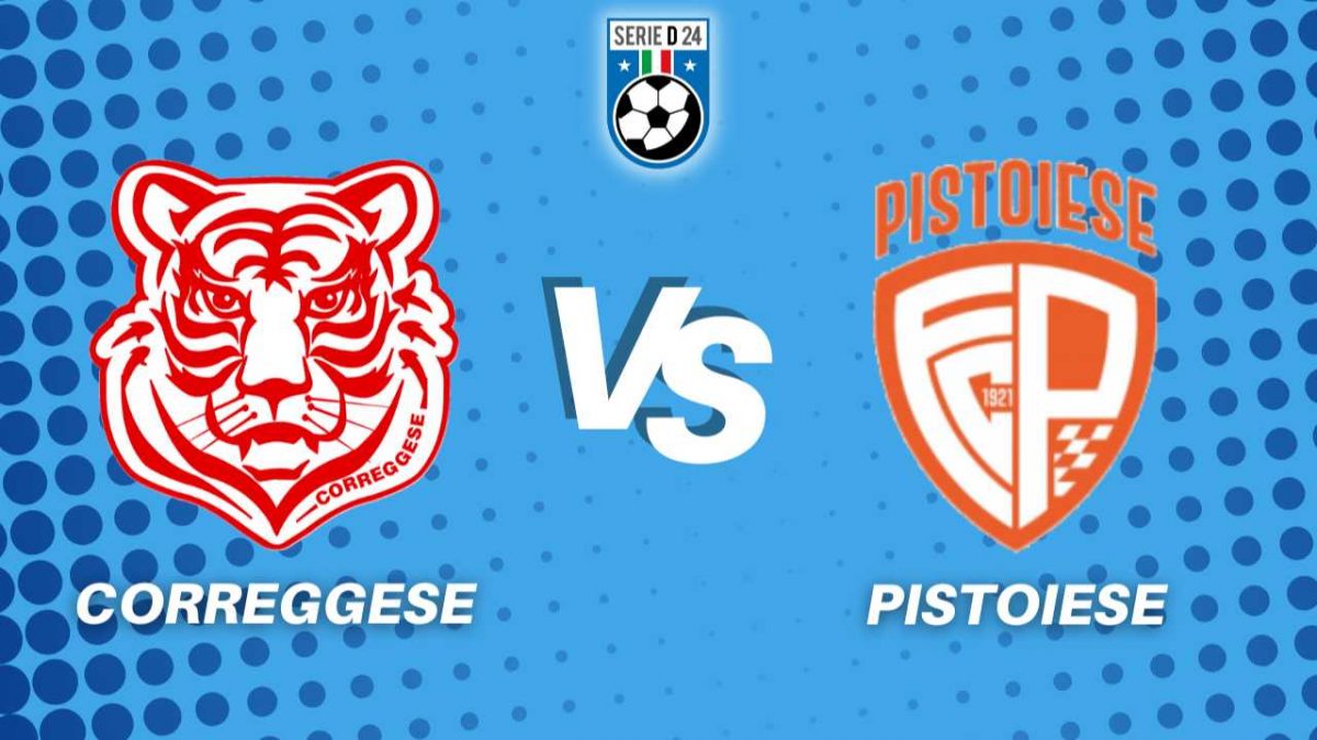 Correggese Pistoiese diretta tabellino