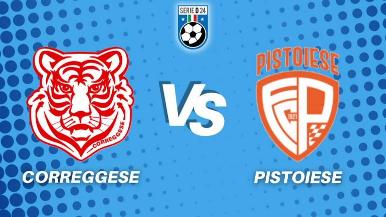 Correggese Pistoiese diretta tabellino