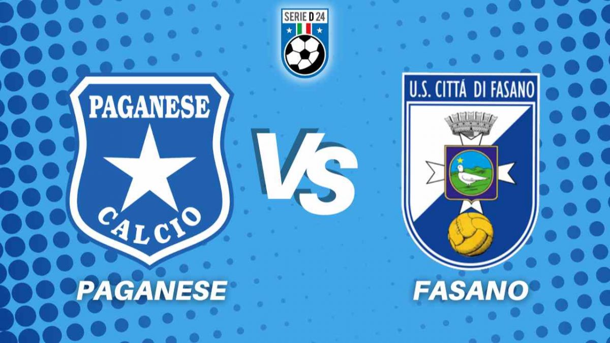 Paganese Fasano diretta