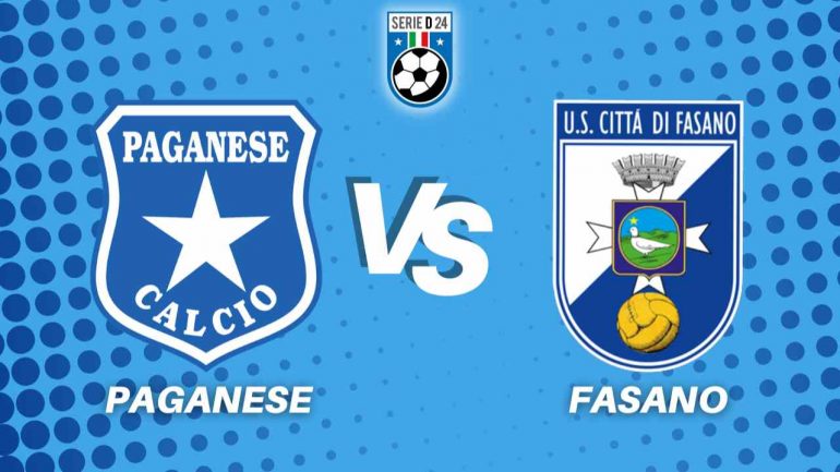Paganese Fasano diretta