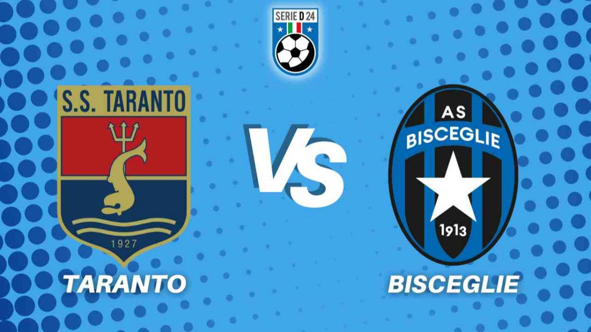 Taranto Bisceglie diretta