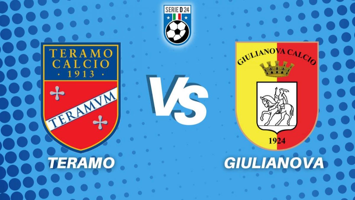 Teramo Giulianova diretta tabellino